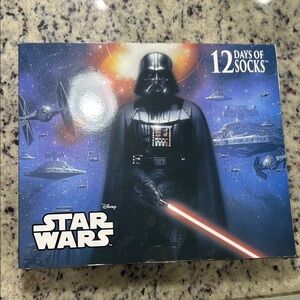 Star Wars 12 Days of Socks - Black and Blue